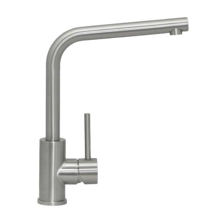 Смеситель Seaman Eco Glasgow SSN-3028 Stylus-SS (Steel satin) - Нержавеющая сталь сатин, без покрытия